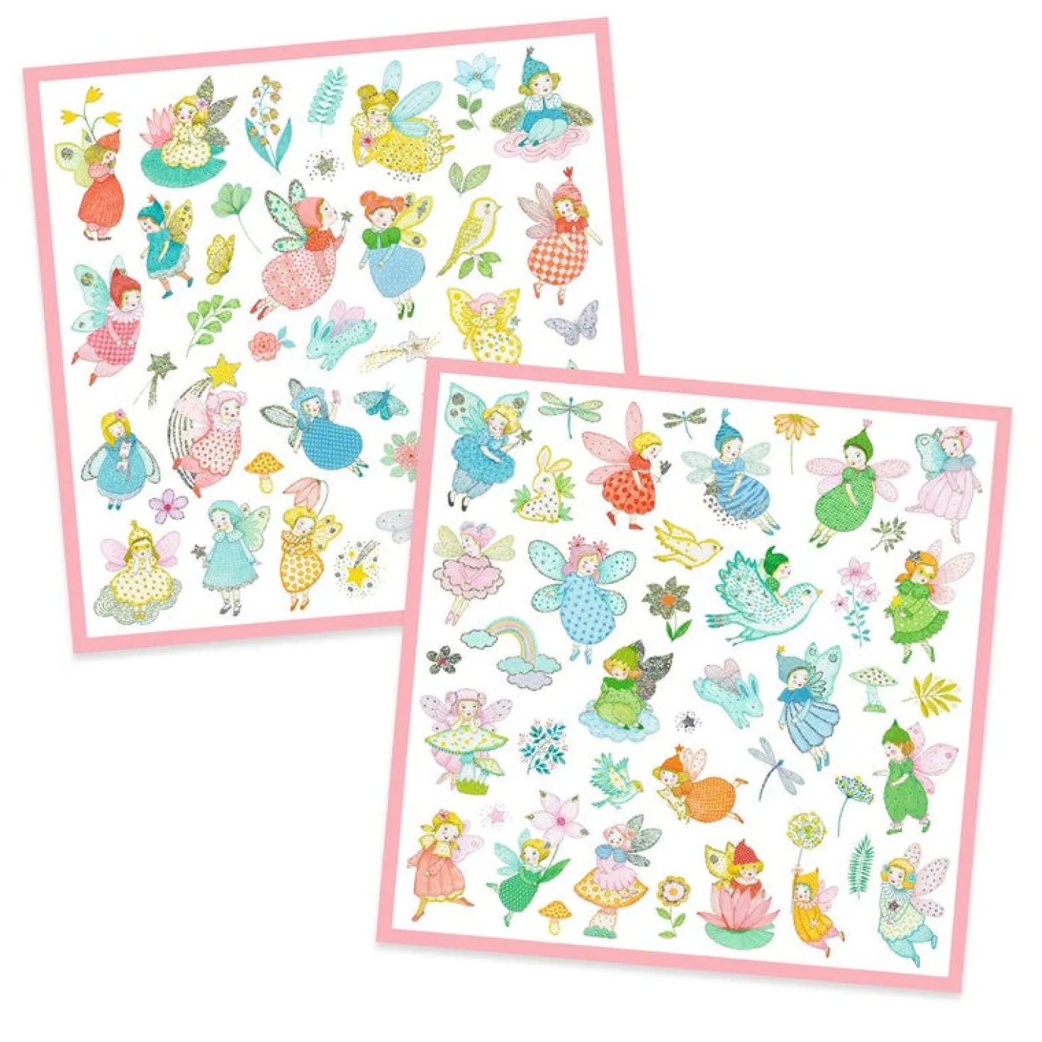 Pegatinas Hadas Brillantes · Djeco