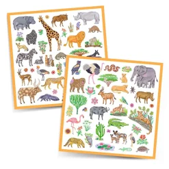 Pegatinas Kenia · Djeco