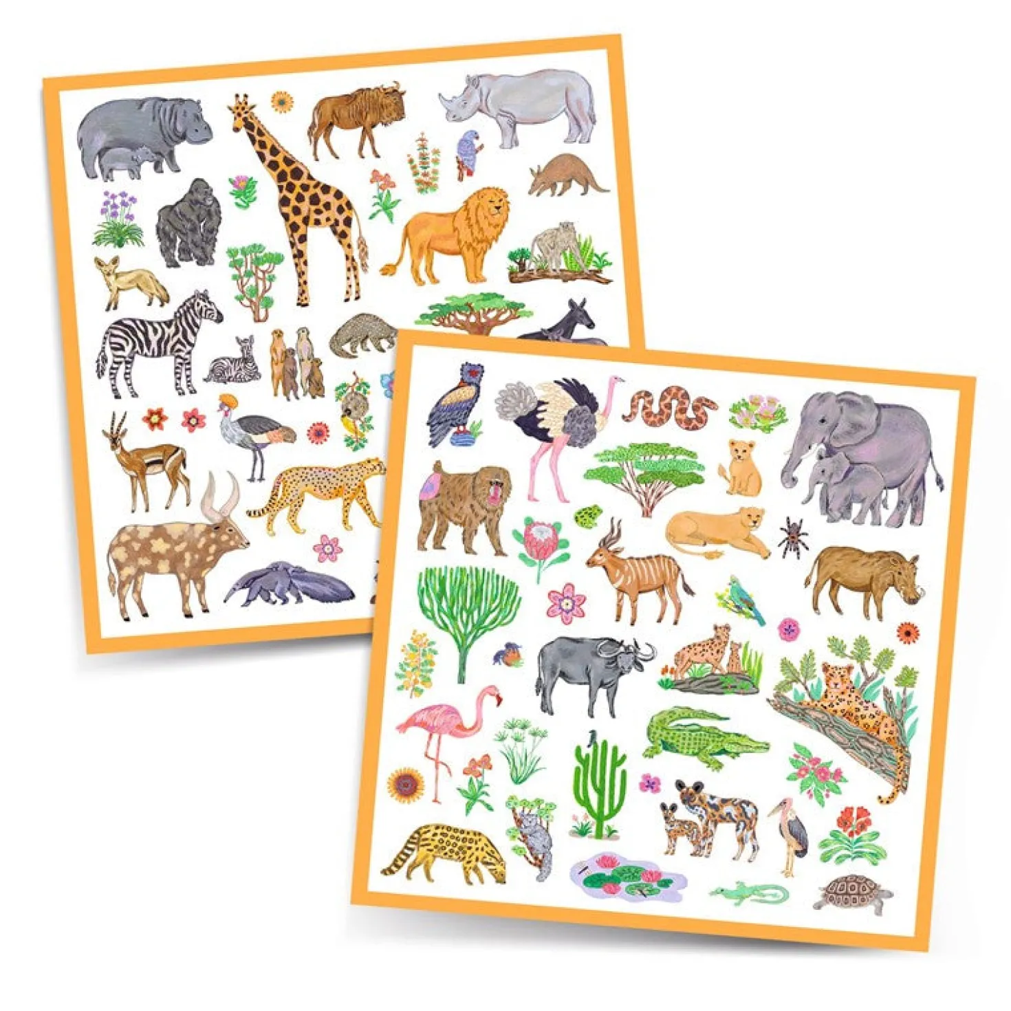 Pegatinas Kenia · Djeco