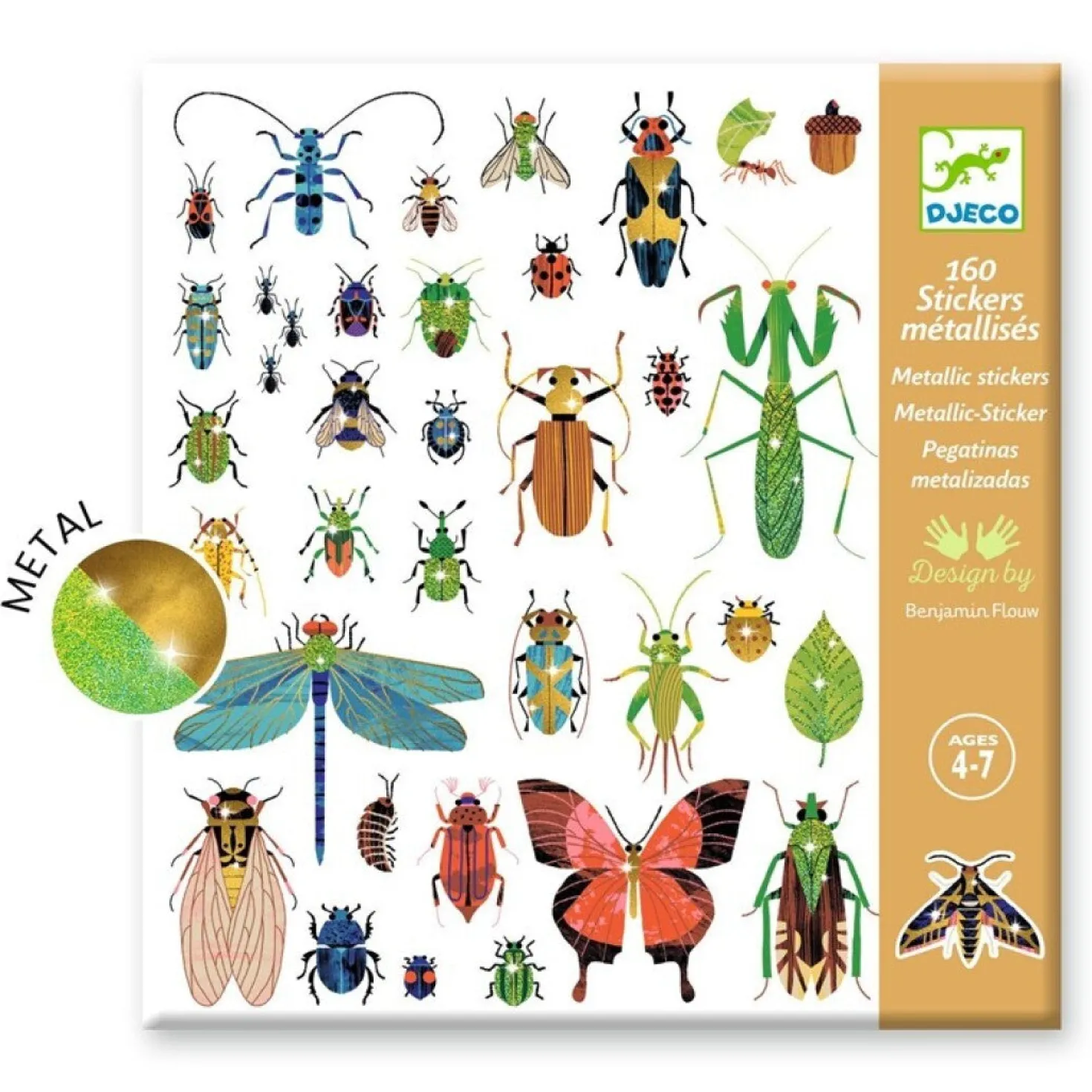 Pegatinas Microcosmos · Djeco