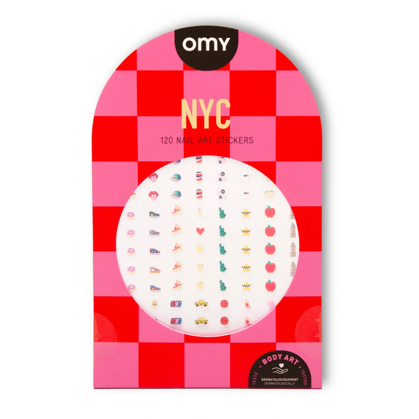 Pegatinas OMY para uñas New York