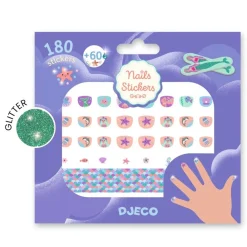 Pegatinas para uñas Delicadeza marina · Djeco
