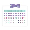 Pegatinas para uñas Petit Fleur · Djeco