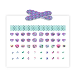 Pegatinas para uñas Petit Fleur · Djeco