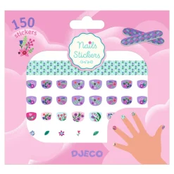 Pegatinas para uñas Petit Fleur · Djeco