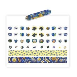 Pegatinas para uñas Reflejos de luna · Djeco