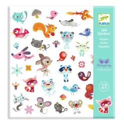 Pegatinas Pequeños Amigos · Djeco