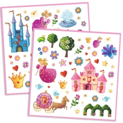 Pegatinas Princesa Marguerite · Djeco