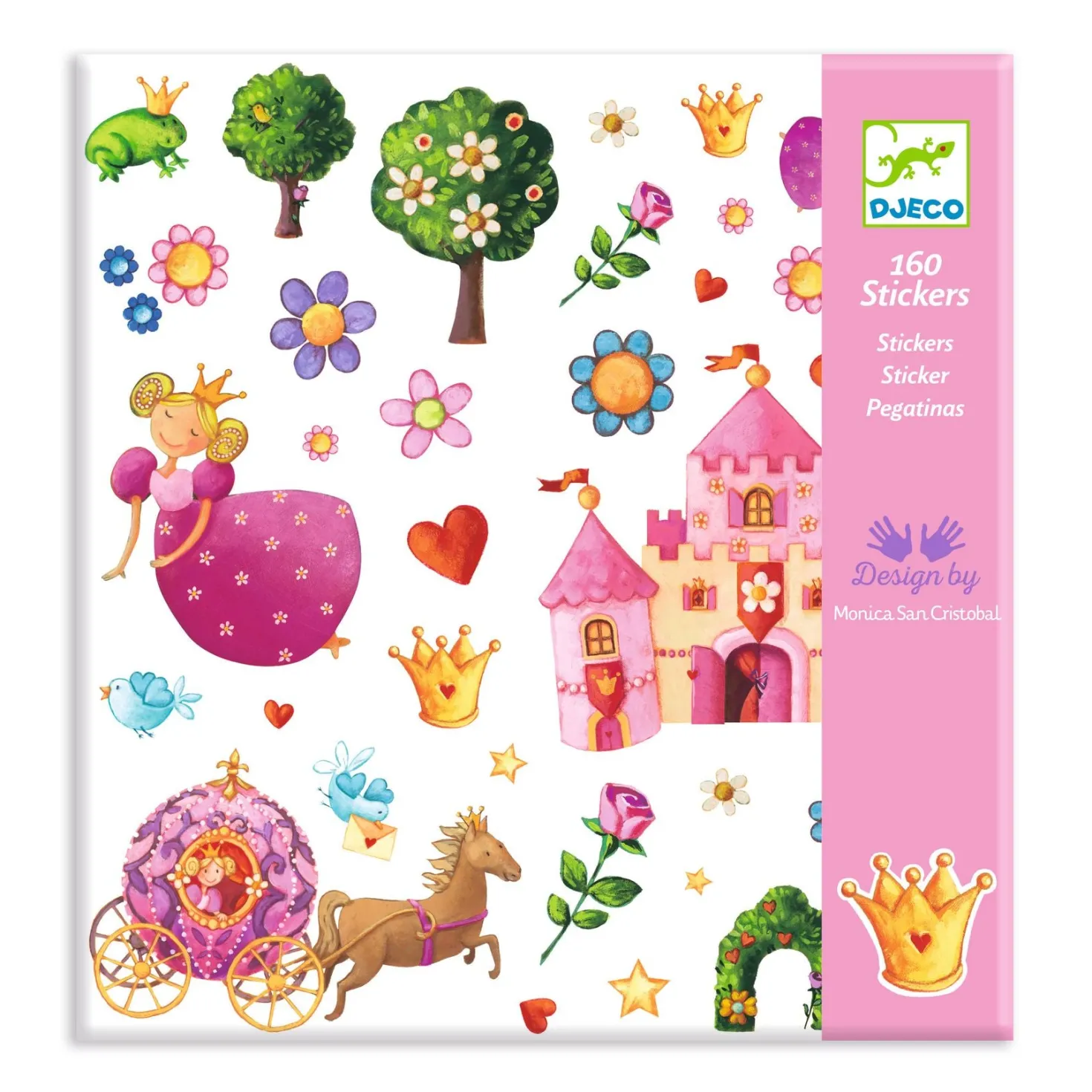 Pegatinas Princesa Marguerite · Djeco