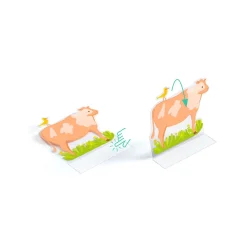 Pegatinas reposicionables Granja · Djeco