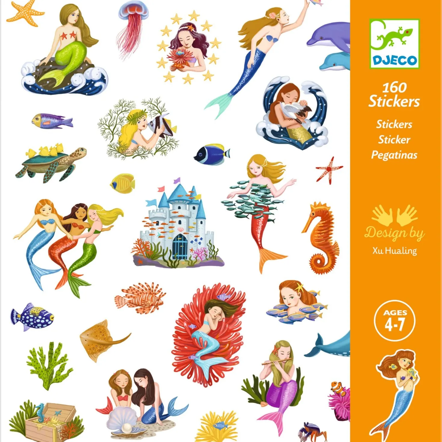 Pegatinas Sirenas · Djeco