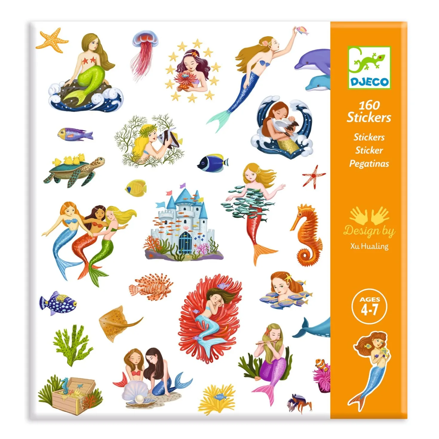 Pegatinas Sirenas · Djeco