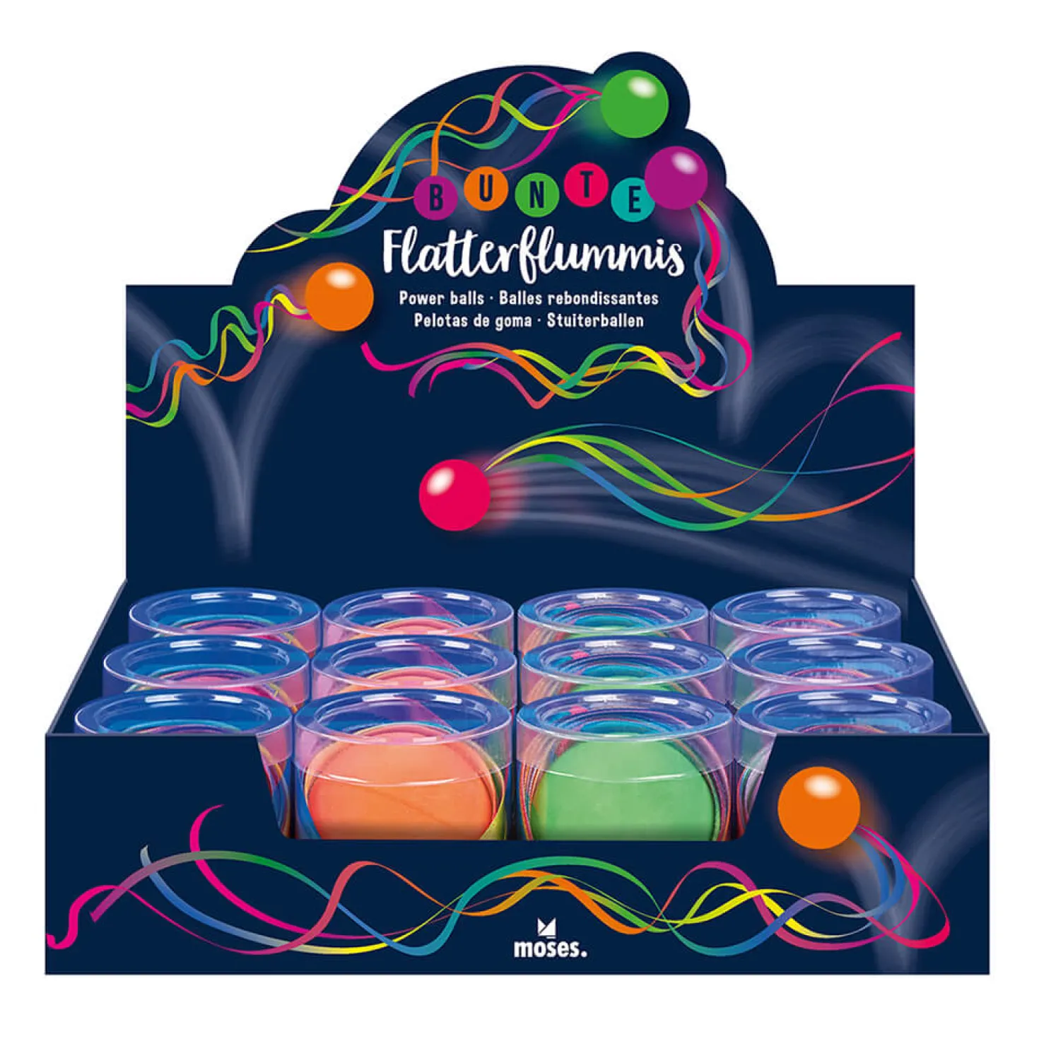 Pelota con cintas · Moses (Colores surtidos)