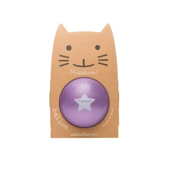 Pelota Glitter Púrpura 15 cm · Ratatam