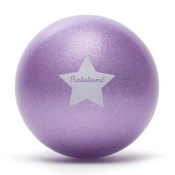 Pelota Glitter Púrpura 15 cm · Ratatam
