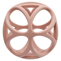 Pelota sensorial silicona rosa · Little Dutch