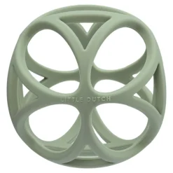 Pelota sensorial silicona verde · Little Dutch