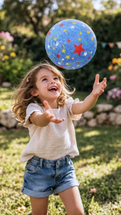 Pelota Super Shooting Stars 18cm · Little L