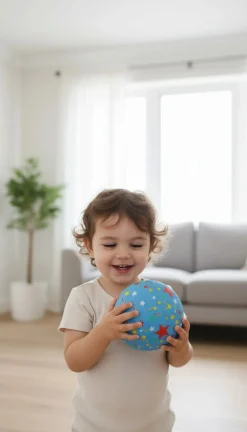 Pelota Super Shooting Stars 13cm · Little L