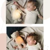 Peluche Luz-Sonido Conejo Moonie Gris