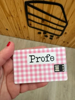 Pendrive Vichy Rosa "Profe"