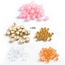 Perlas alfabeto doradas · DJECO
