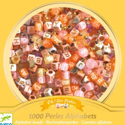 Perlas alfabeto doradas · DJECO