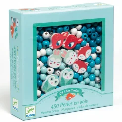 Perlas de Madera Pequeños Animales · DJECO