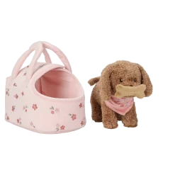 Perrito Peluche Jackie con bolsa · Little Dutch