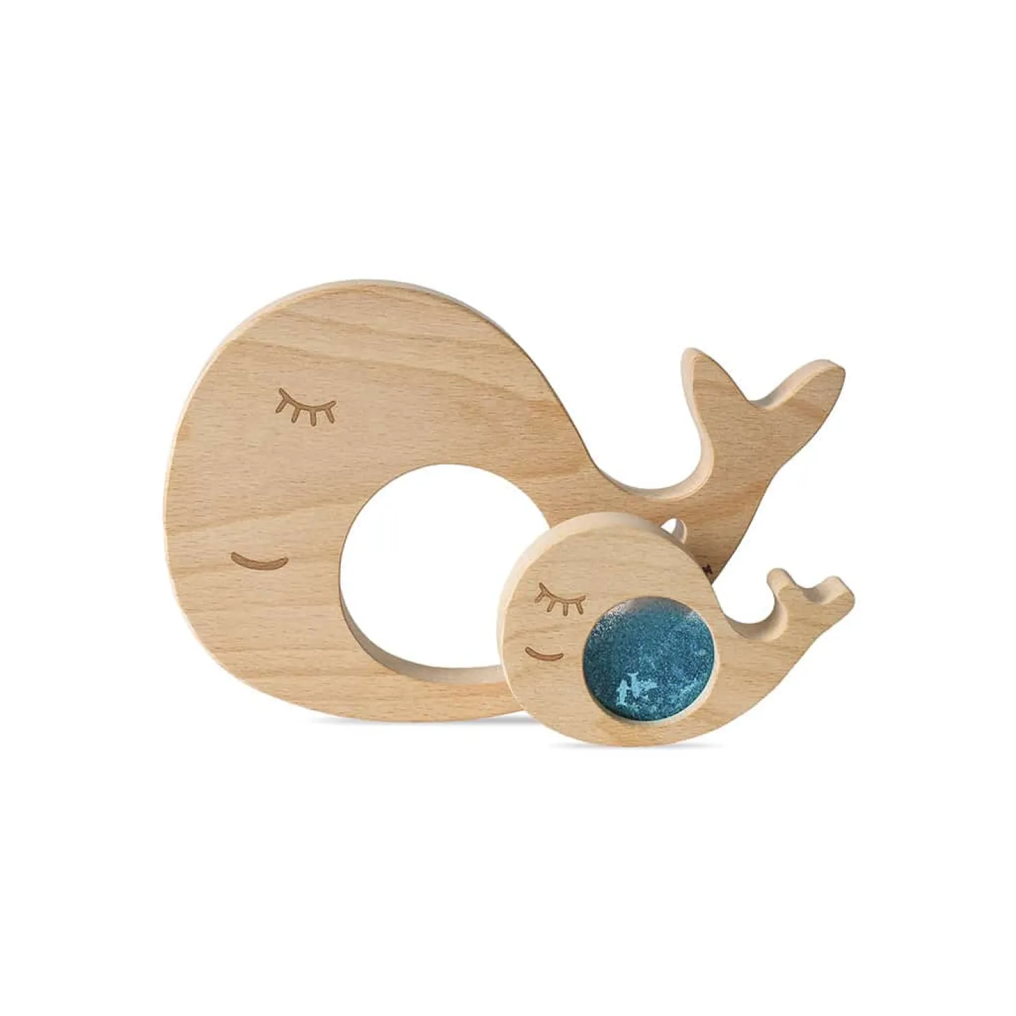 Petit Boum · Sensory Puzzle Whale & Baby