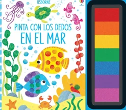 Pinta con los dedos · En el mar
