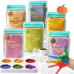 Pintura vegetal en polvo natural (6 colores) · Jarmelo