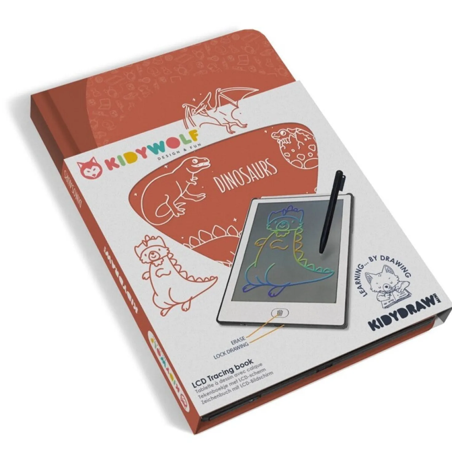 Pizarra Kidydraw Mini Dinos