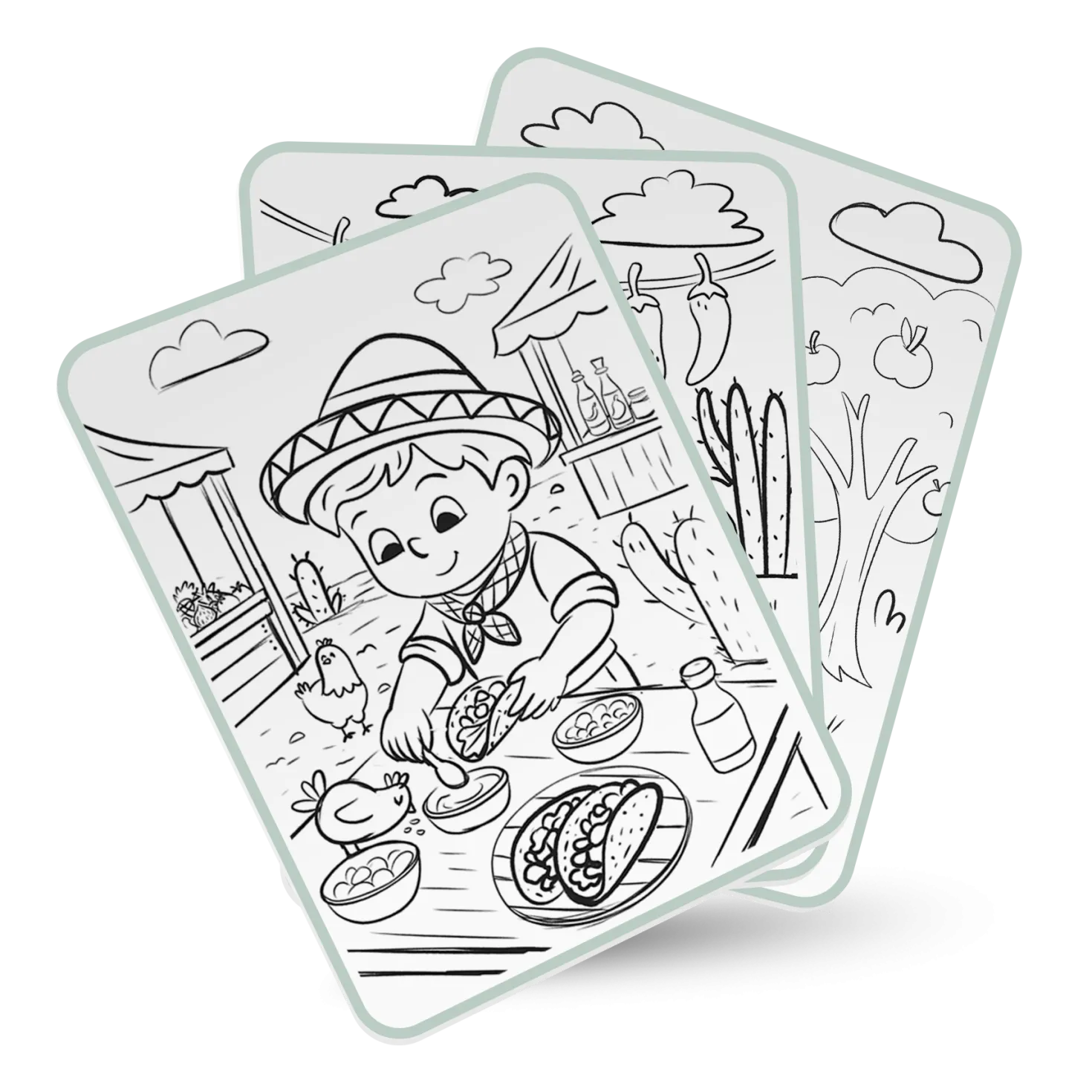 Pizarra Kidydraw PAD Alimentos
