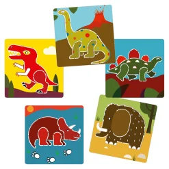 Plantillas Dinosaurios DJECO