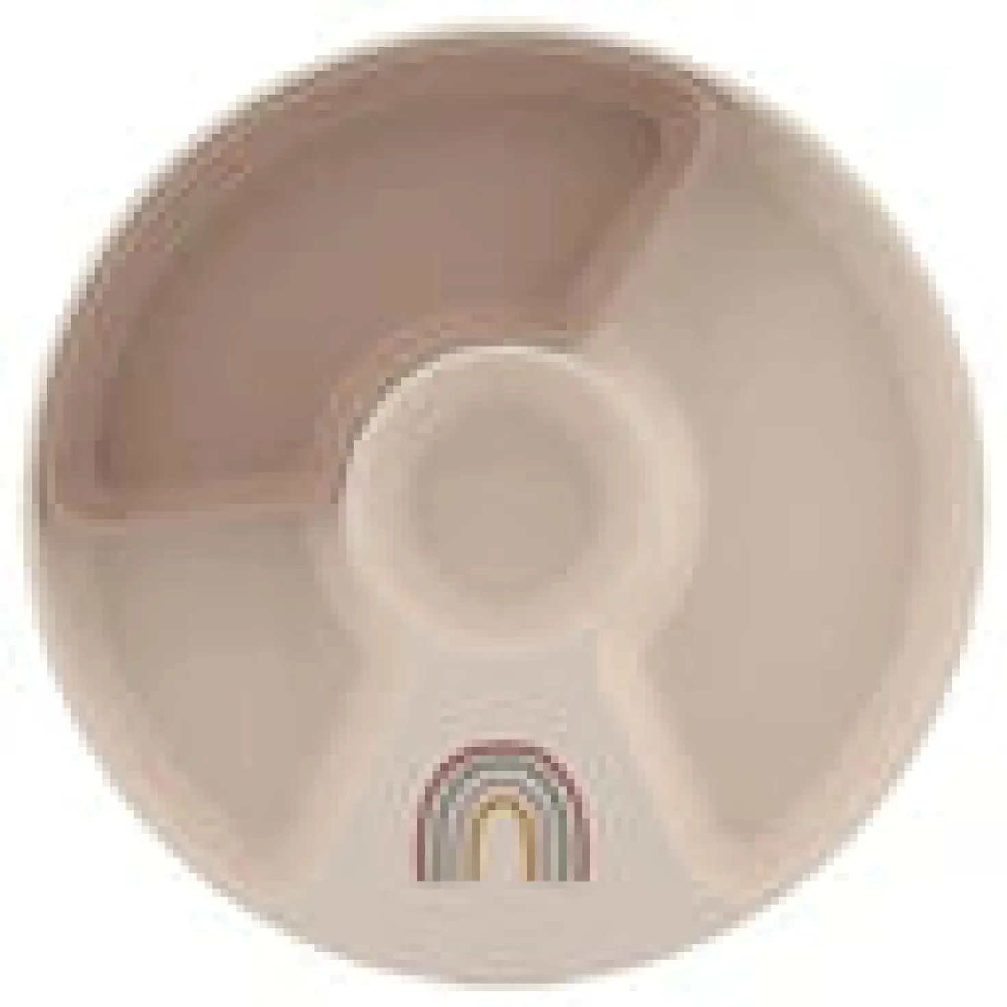 Plato dividido Mio Arco Iris Little Dutch