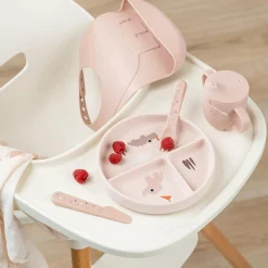 Plato silicona con compartimentos Playground Powder · Done by Deer