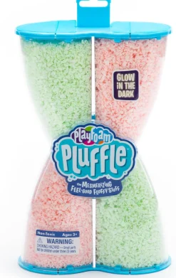 Playfoam Pluffle Twist brilla en la oscuridad