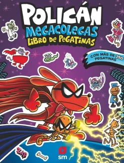 Policán Megacolegas Libro de pegatinas