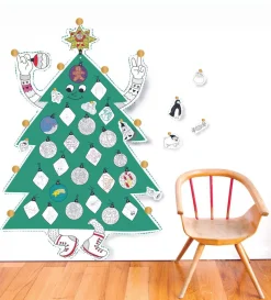 Poster XL Arbol de Navidad colorea y decora 100x70 · OMY