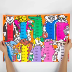 Poster XL Multiplicaciones · OMY