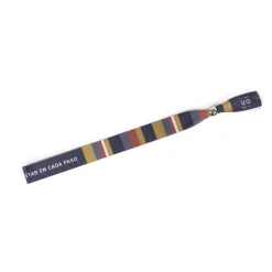 Pulsera tela "Papá, gracias por estar en cada paso"