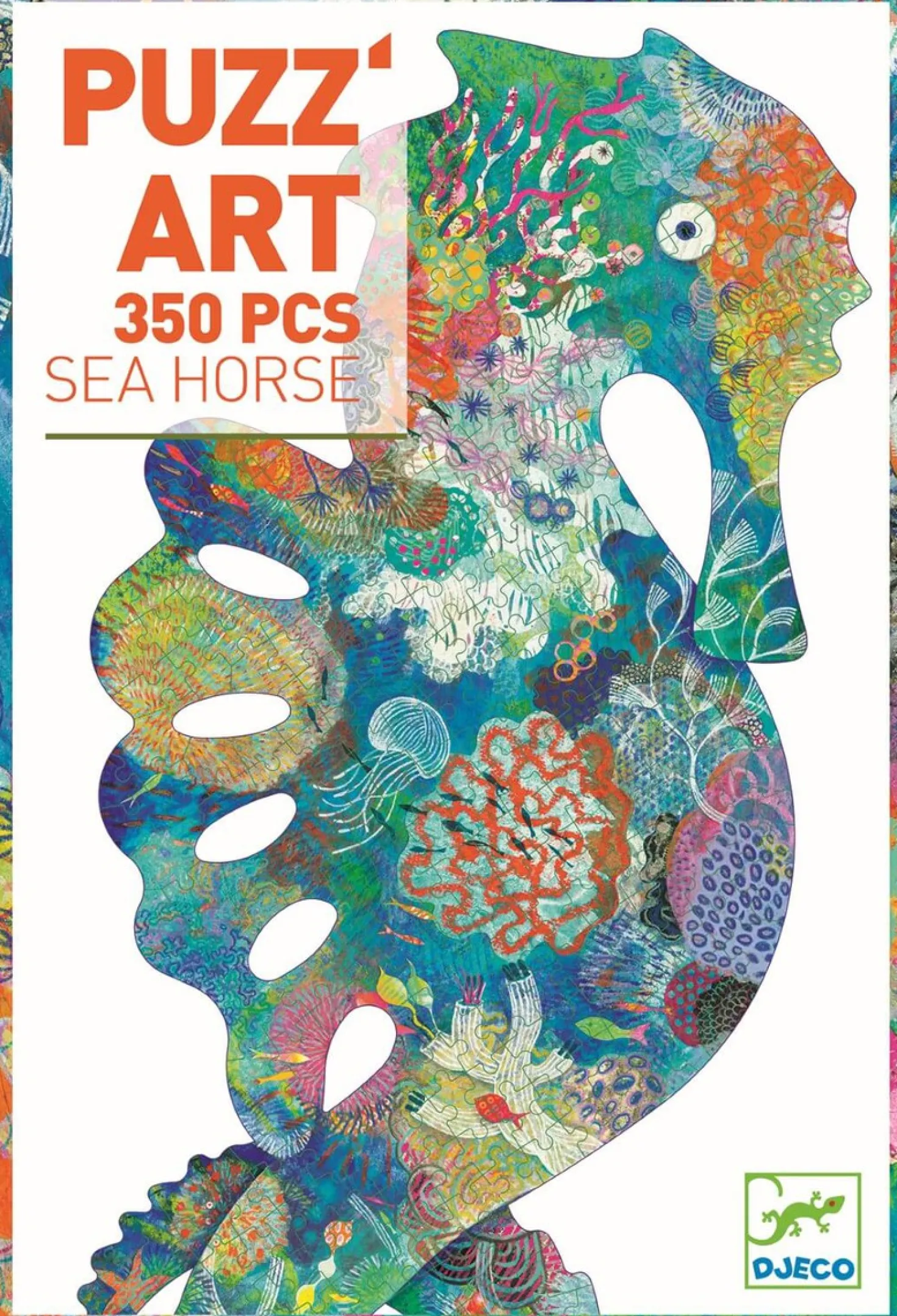 Puzzle Art Caballito de mar · Djeco