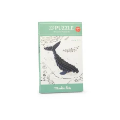 Puzzle 3D ballena Tout autour du monde · Moulin roty