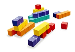 Puzzle de bolsillo con bloques · Hape