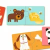 Puzzle dúo A Comer 20 piezas · Djeco