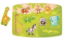 Puzzle Encajable Infantil Jungla · Hape
