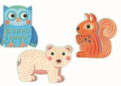 Puzzle Evolutivo en el Bosque · DJECO