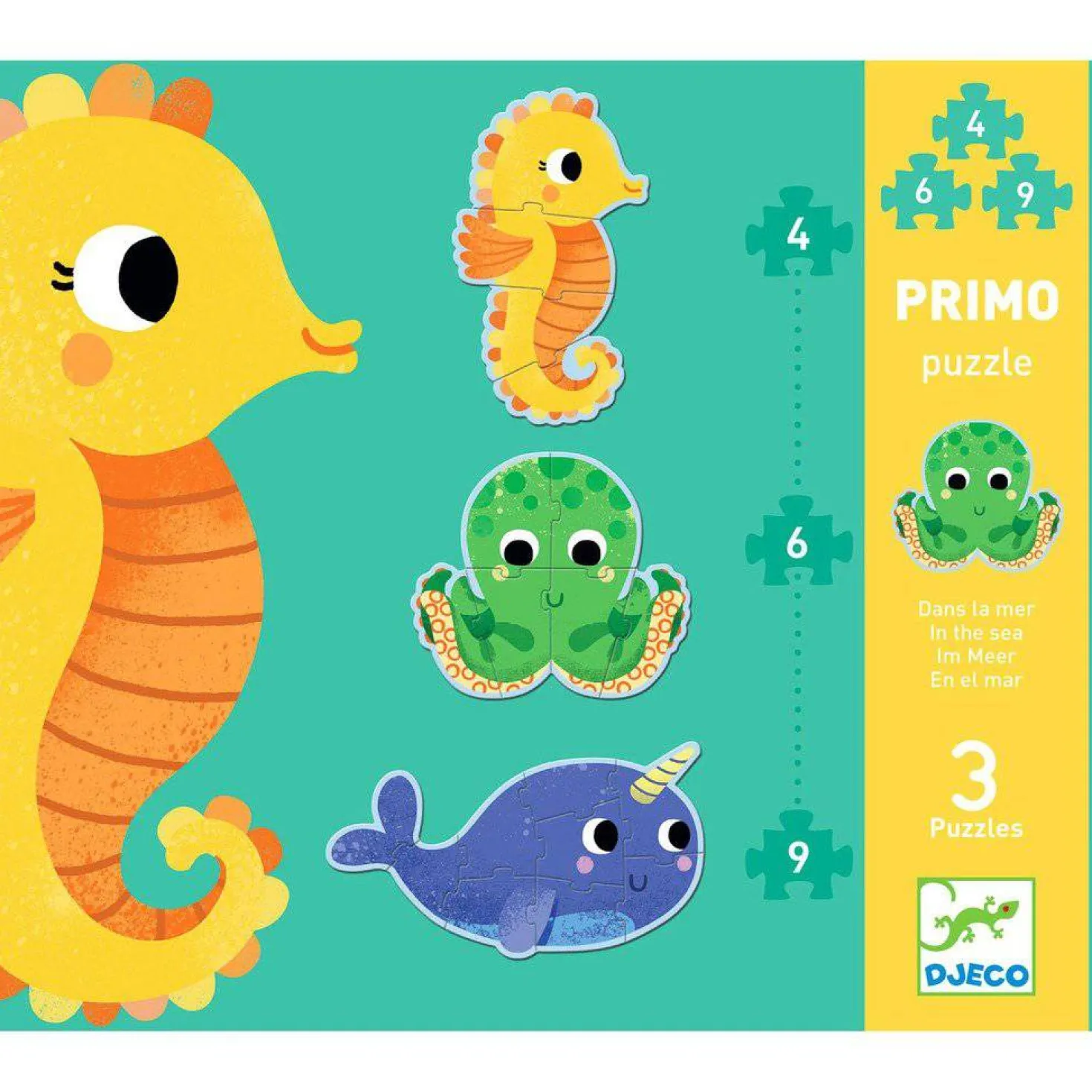 Puzzle Evolutivo en el Mar · DJECO