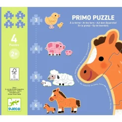Puzzle Evolutivo en la Granja · DJECO